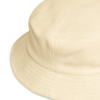 GOOD ENERGY terry cloth bucket hat